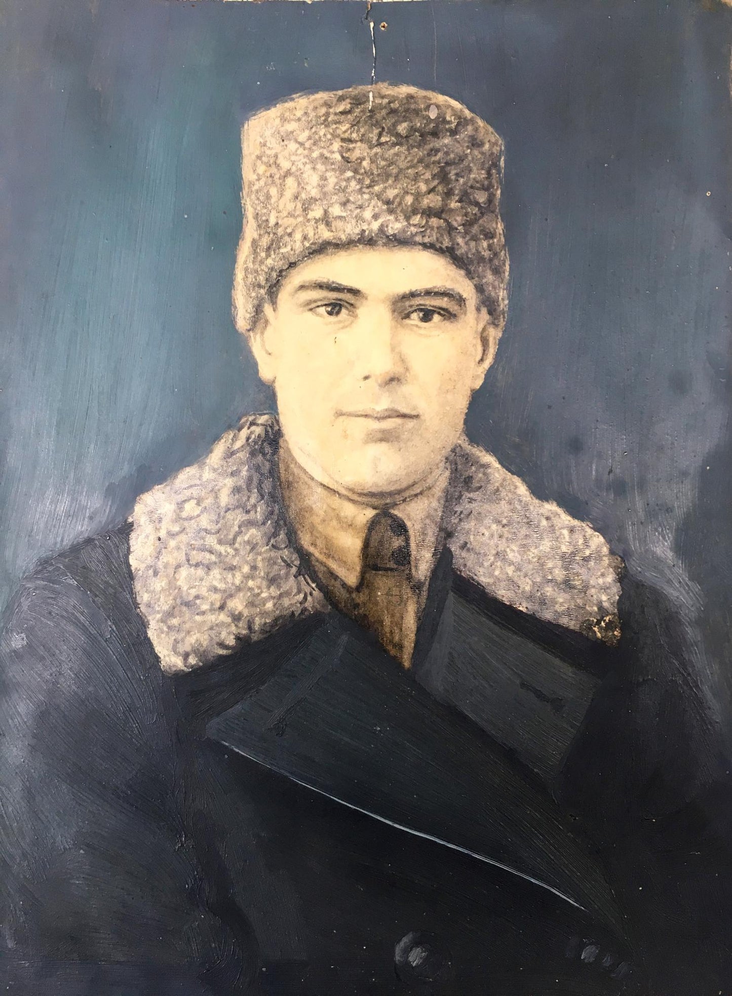 Oil painting Portrait of a man Lazarchuk Andronik Grigorievich