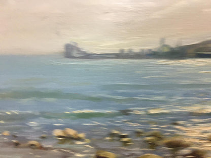 Oil painting Near the shore Miroshnik Konstantin Vyacheslavovich