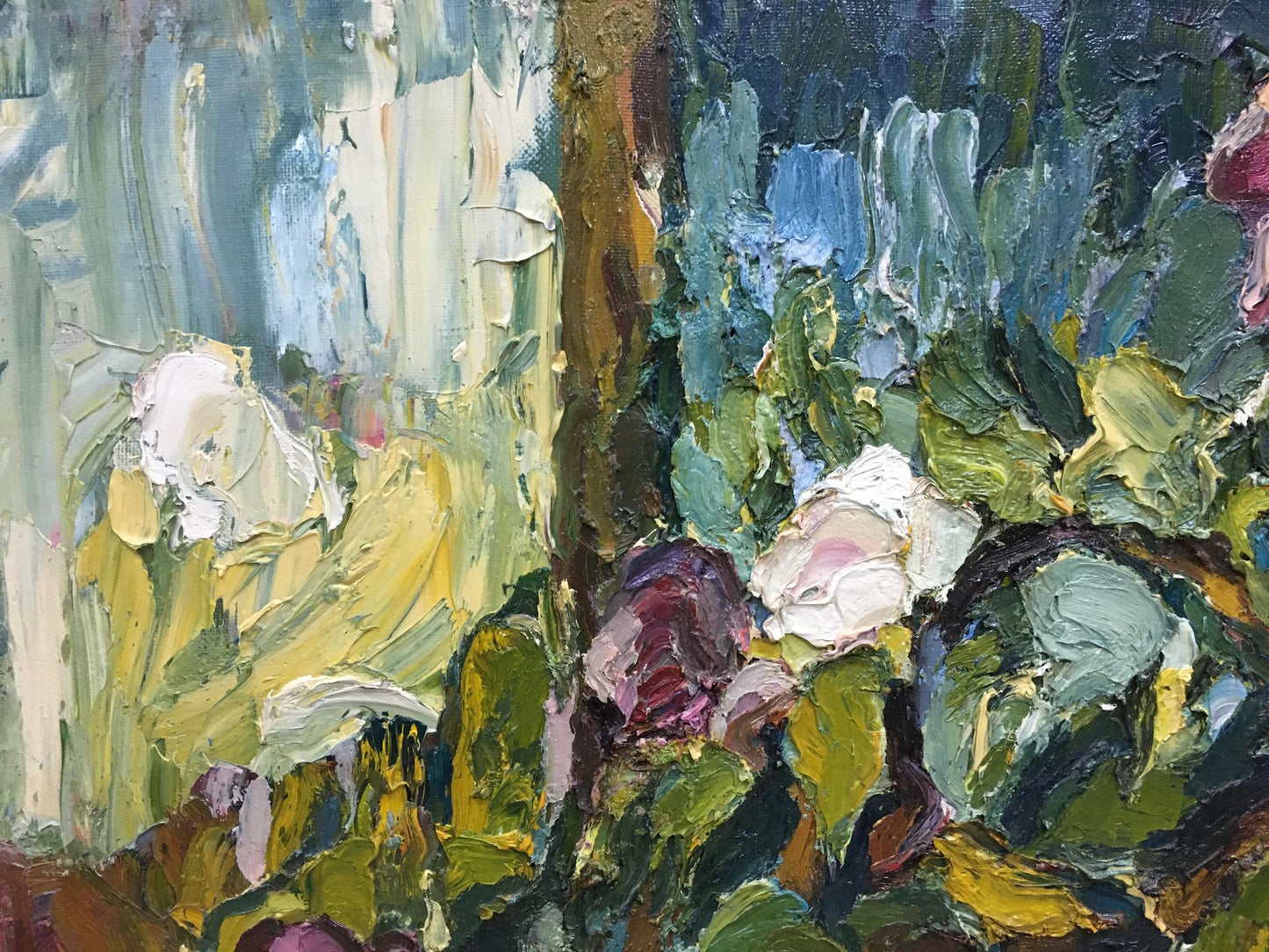 Oil painting Flowers Sergey Dupliy