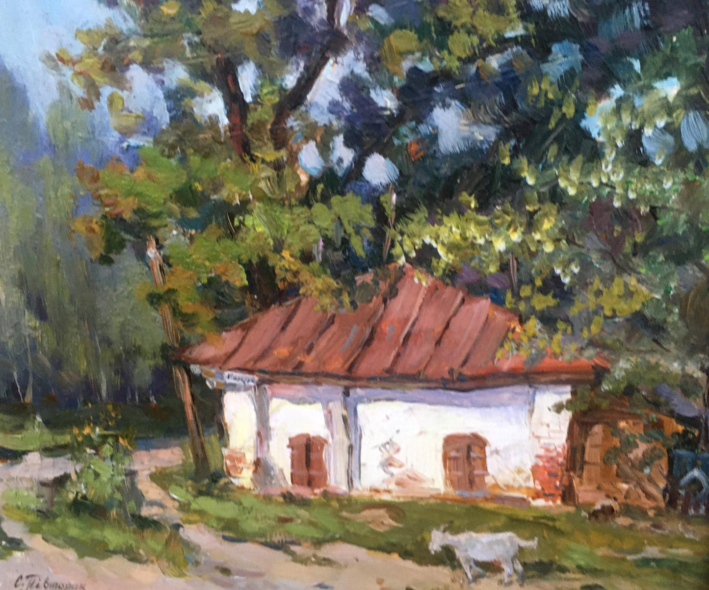 Oil painting Summer Pivtorak Sergey