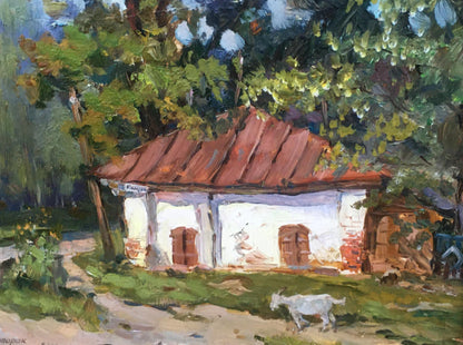 Oil painting Summer Pivtorak Sergey