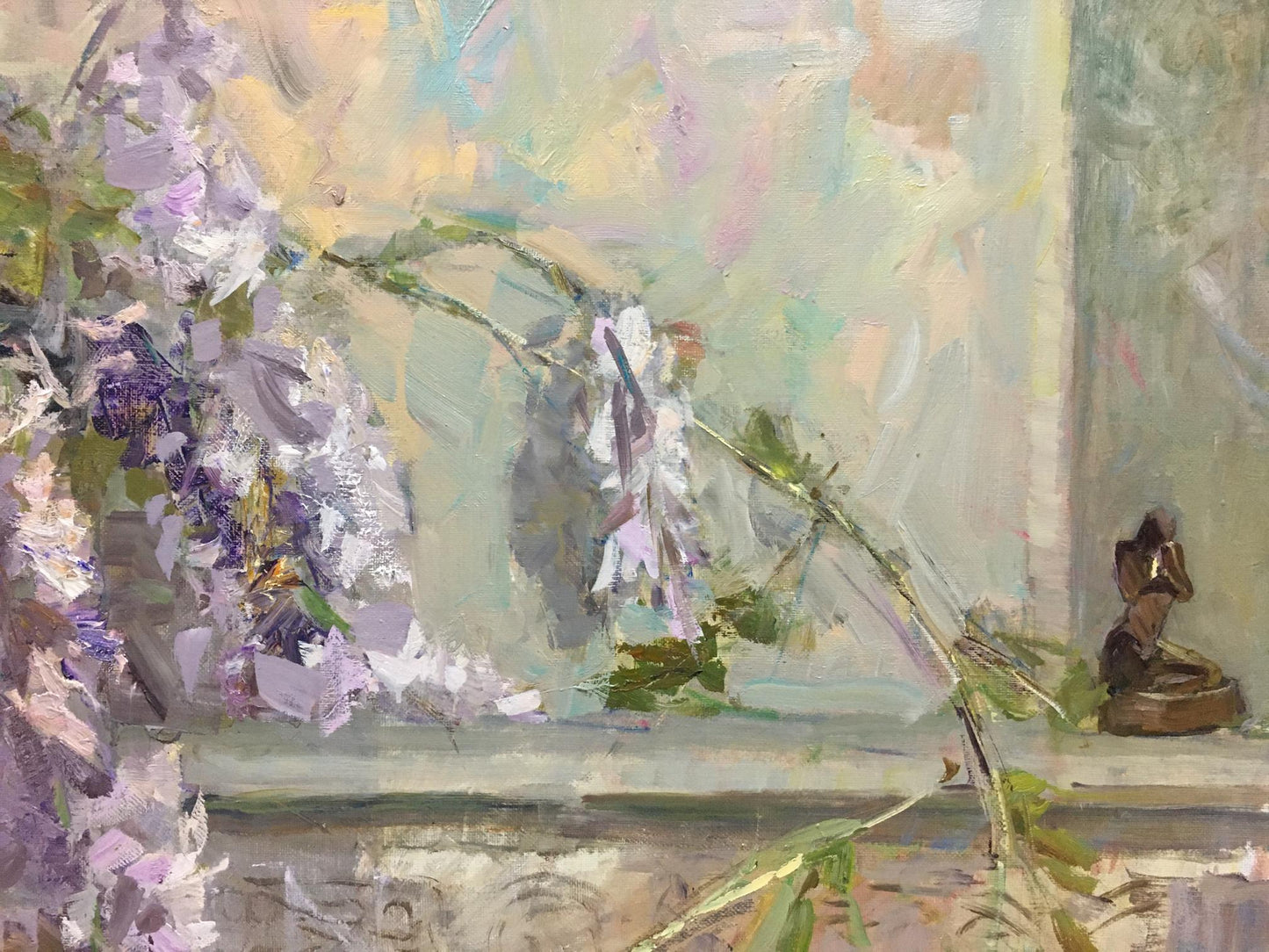 Oil painting Lilac Ryman Evgeny Nikolaevich