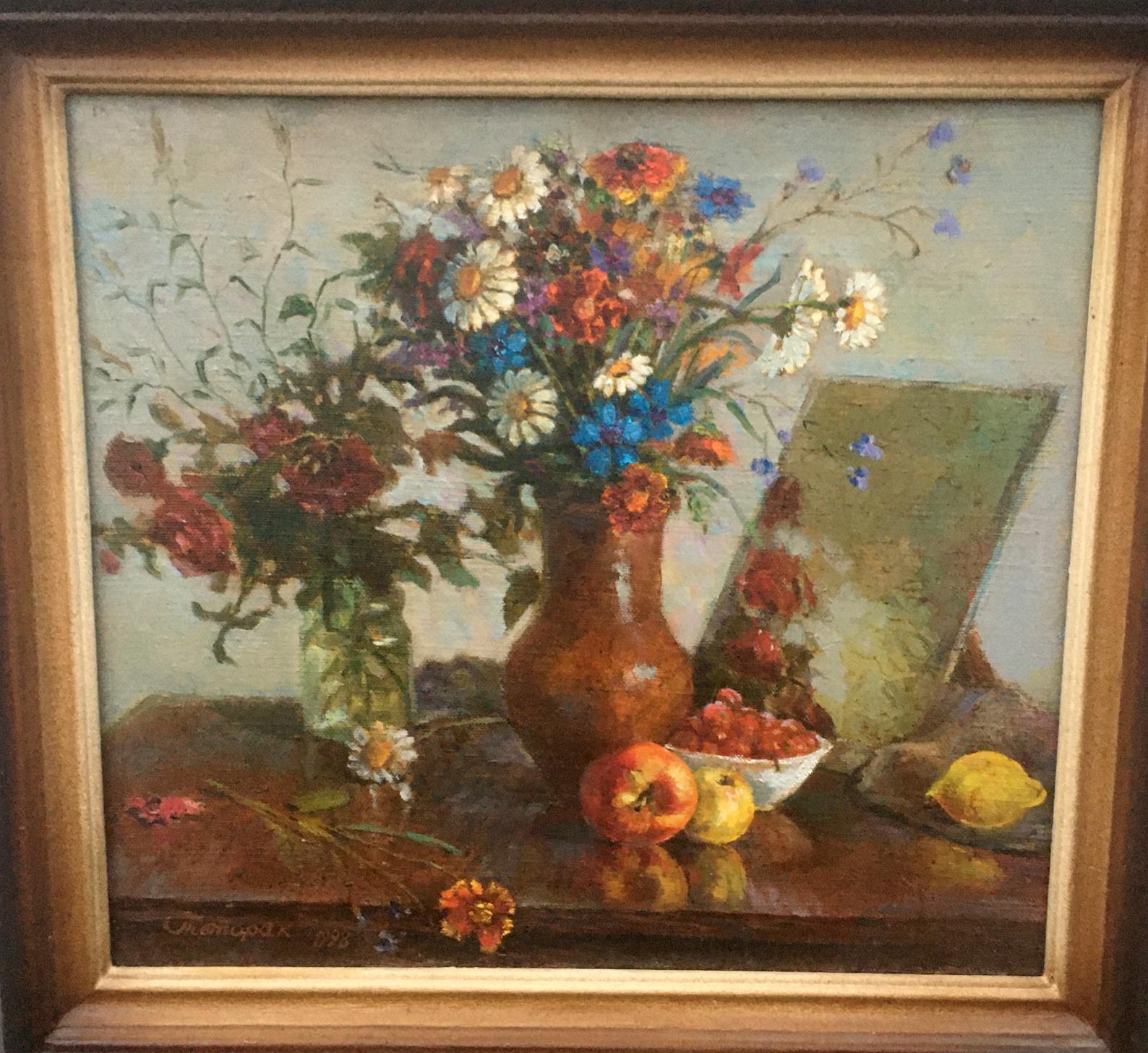 Oil painting Autumn still life Pivtorak Sergey