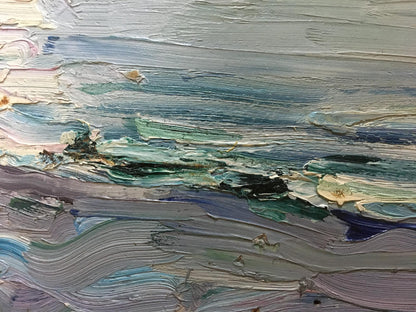 Oil painting Seascape Glushchenko Nikolay Petrovich