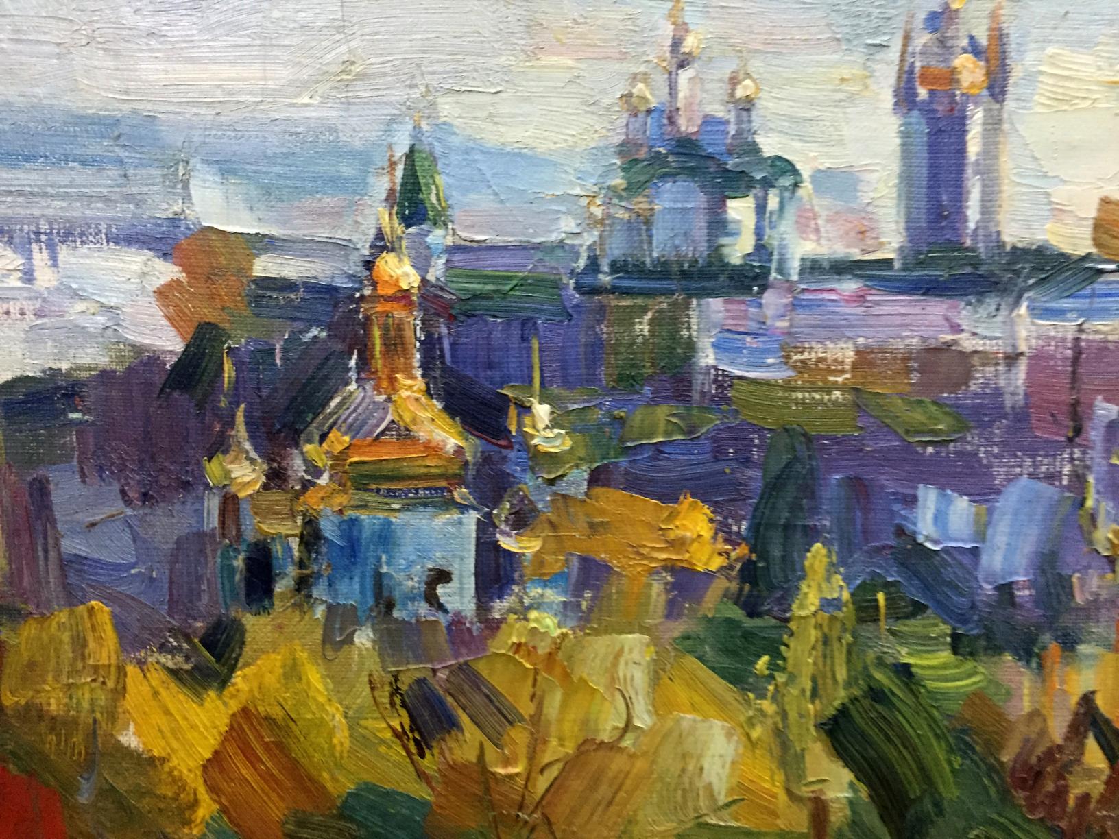 Oil Landscape City