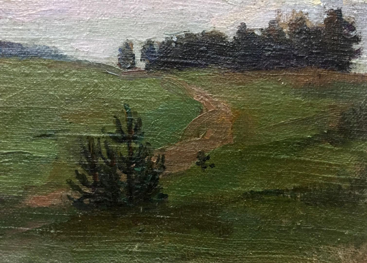 Oil Painting Forest Landscape