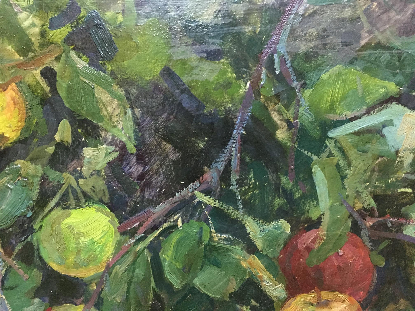 Oil painting Apples