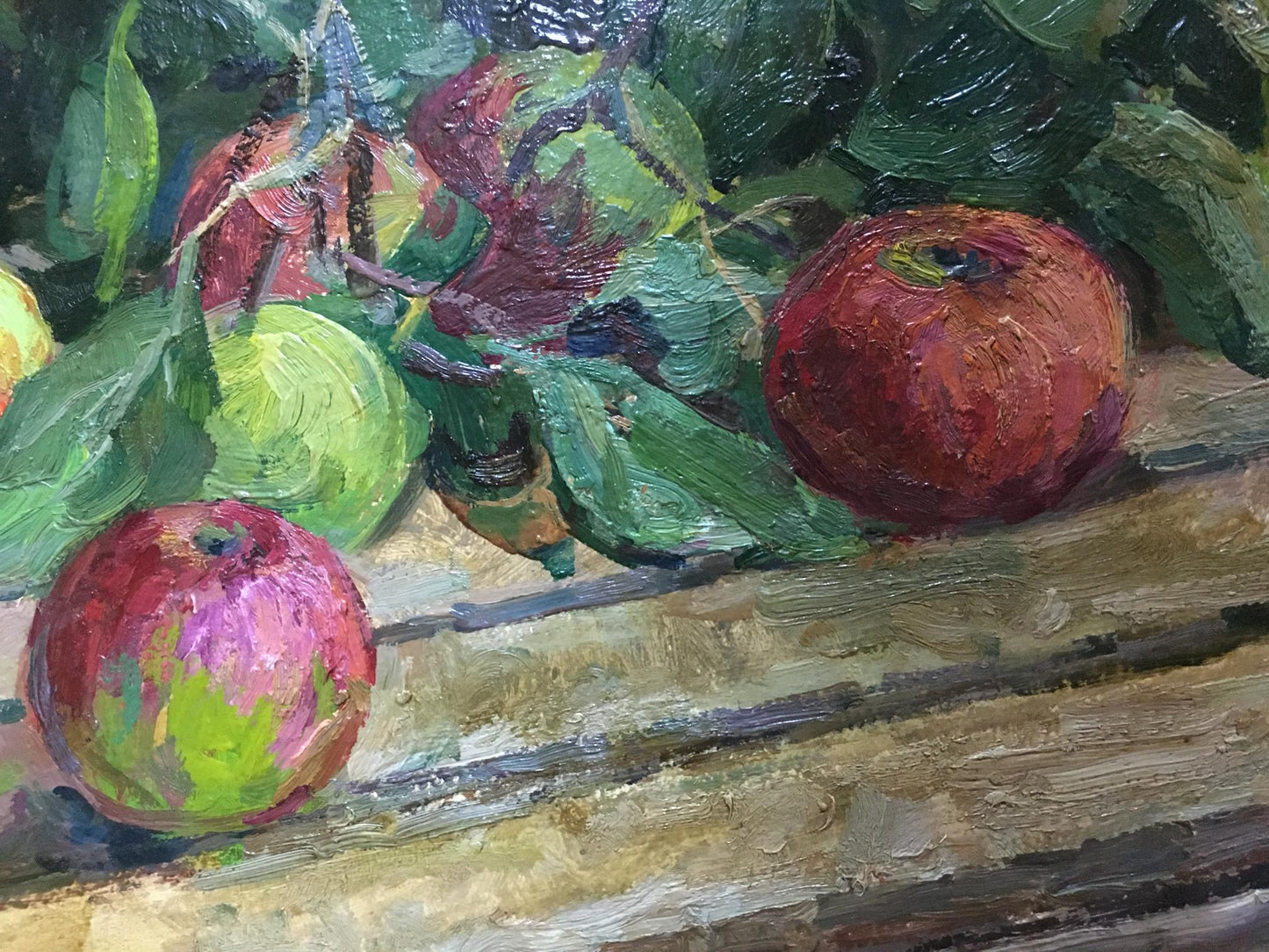 Oil painting Apples