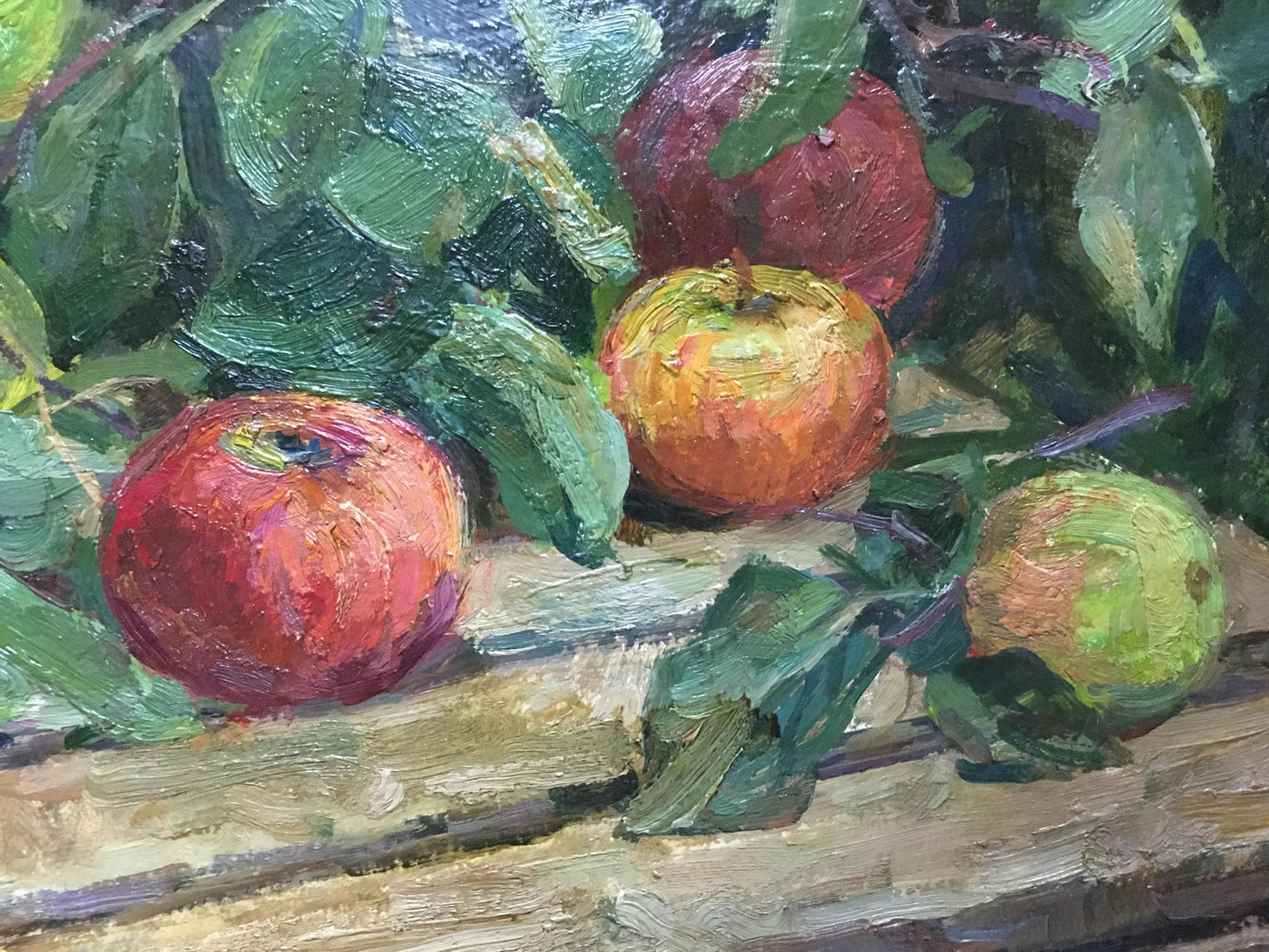 Oil painting Apples