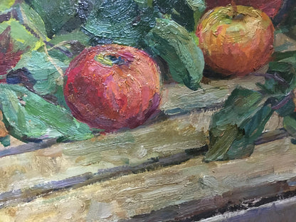 Oil painting Apples