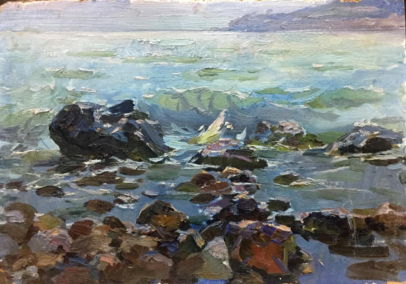 Oil painting Sea breeze Filippov Z.I.