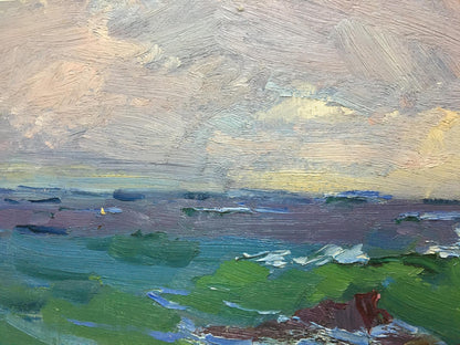 Oil painting Sea Chegodar Vasily Dmitrievich