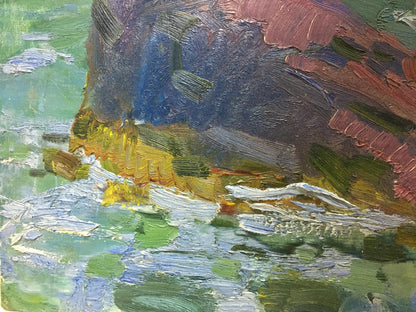 Oil painting Sea Chegodar Vasily Dmitrievich