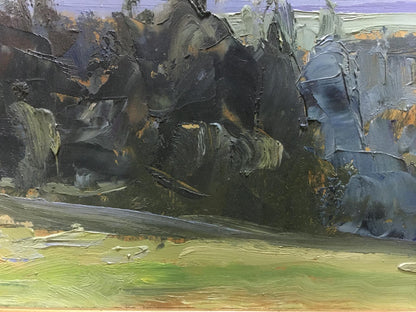 Oil painting Twilight Boris Nikolaevich Yakovlev