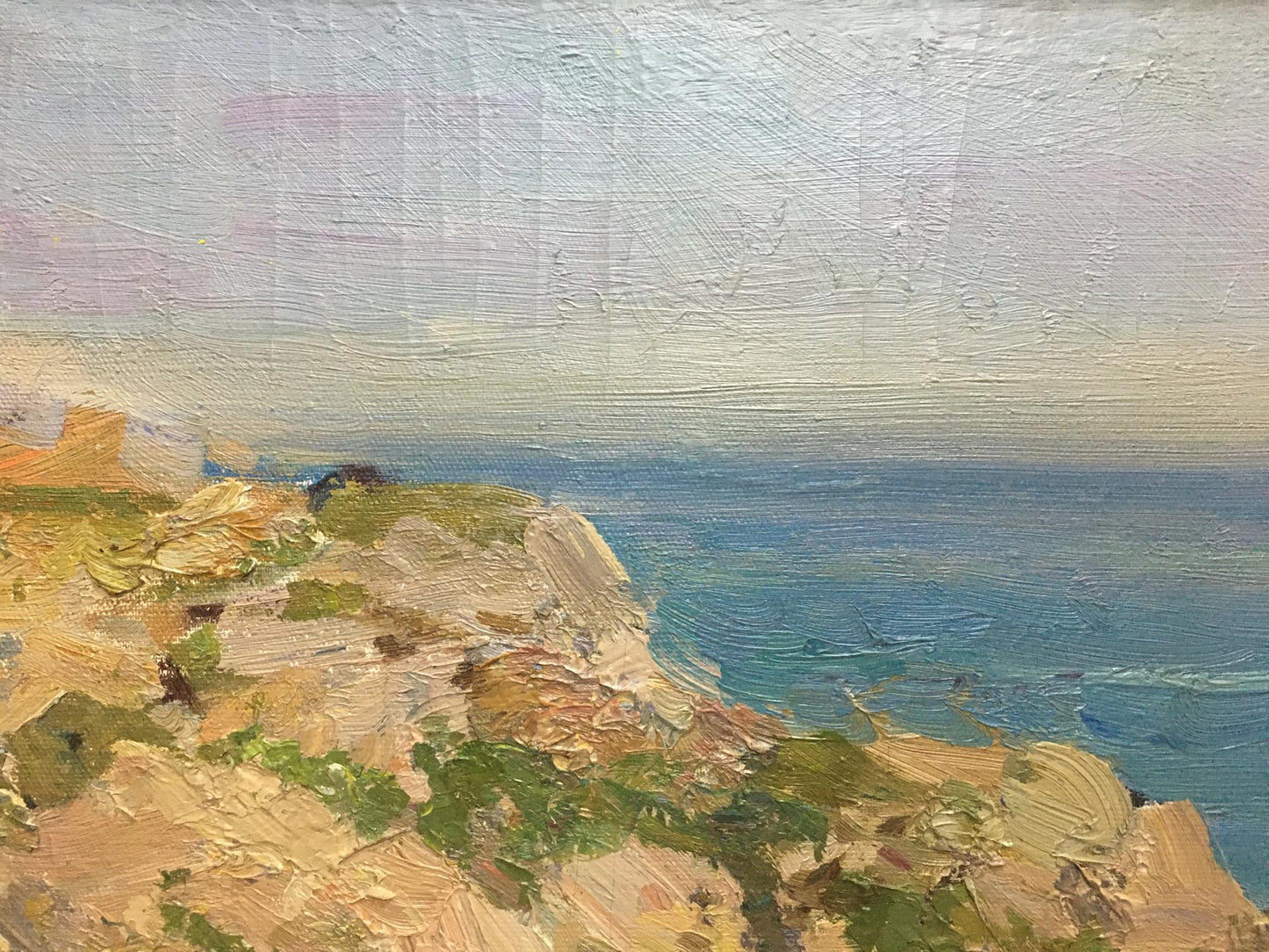 Oil painting Stone coast Khodchenko Lev Pavlovich