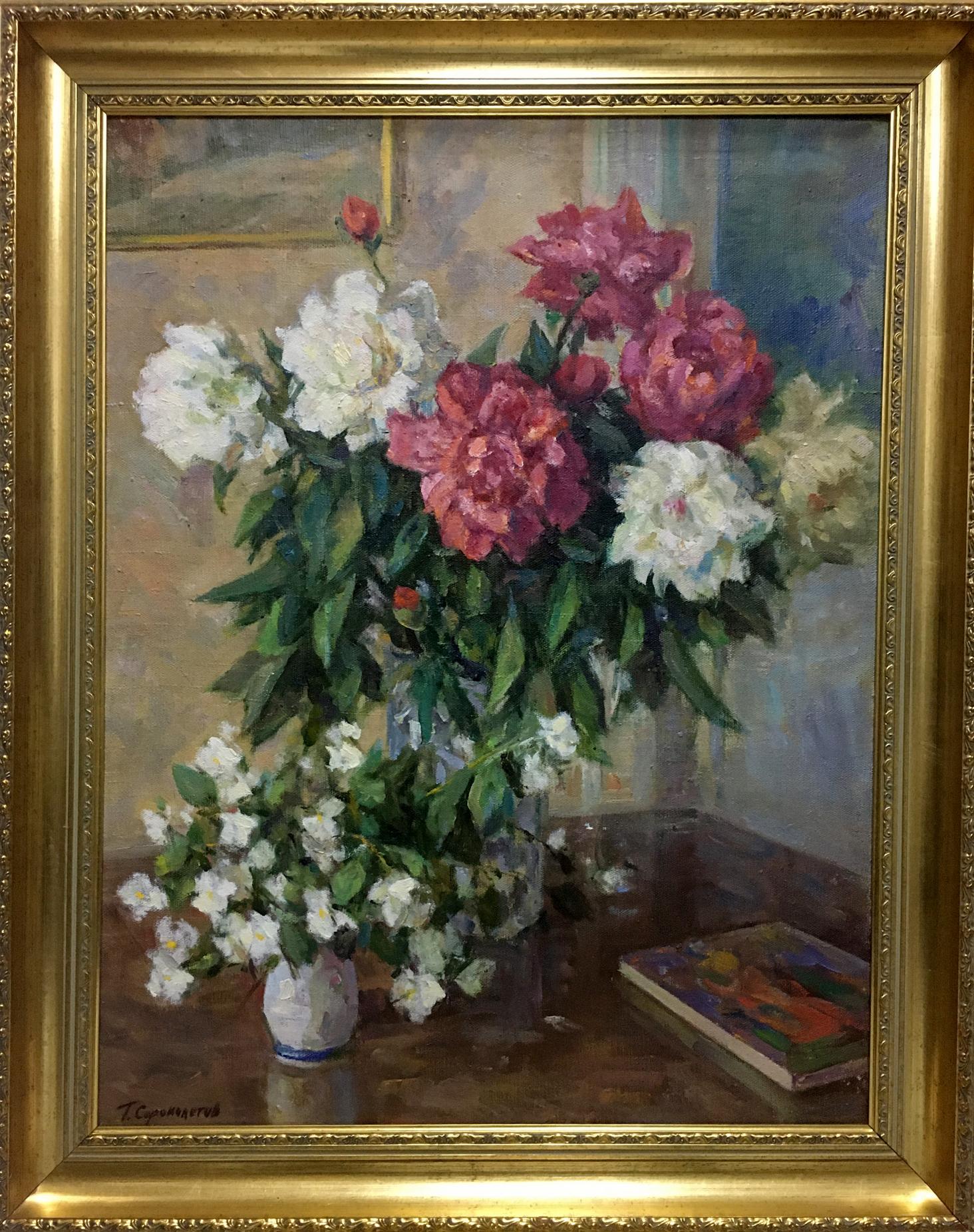 Oil painting Still life Sorokoletov Gavriil Vladimirovich