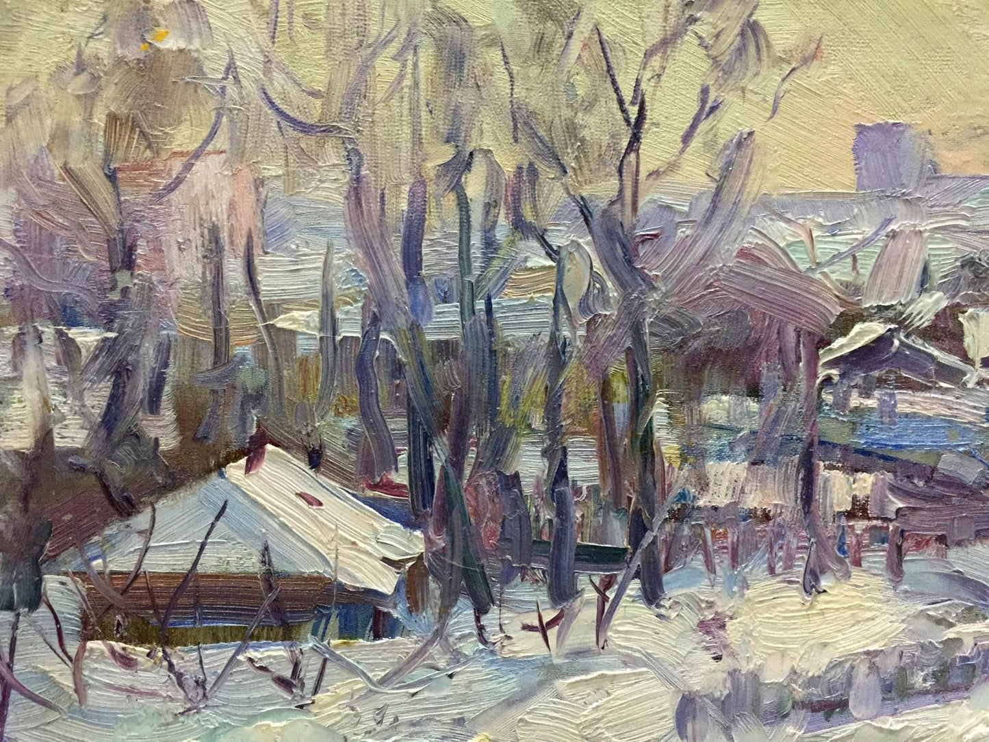 Oil painting On Shuliavka Minsky Grigory Semenovich