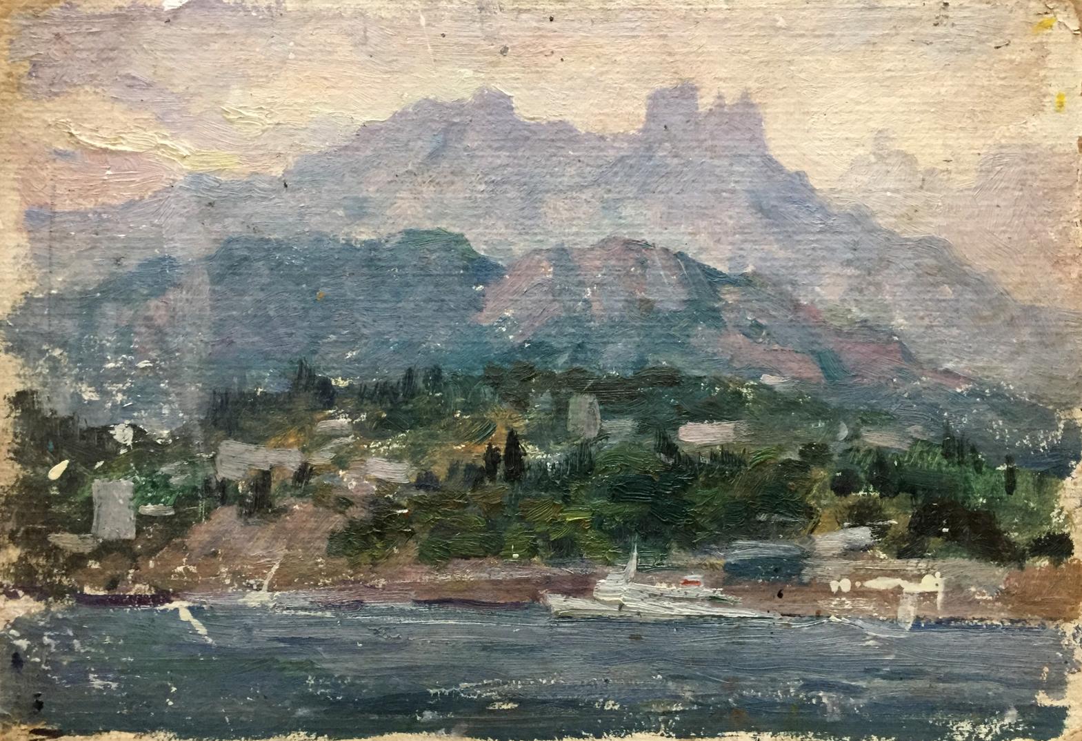 Oil painting Isle