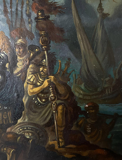 oil mythology painting