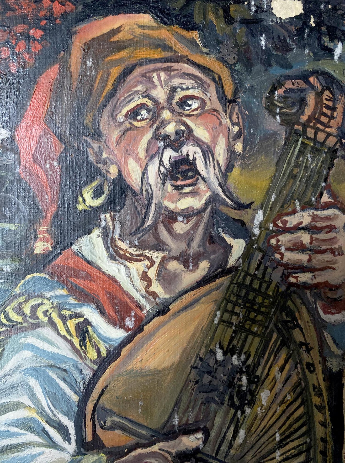 oil Cossack painting