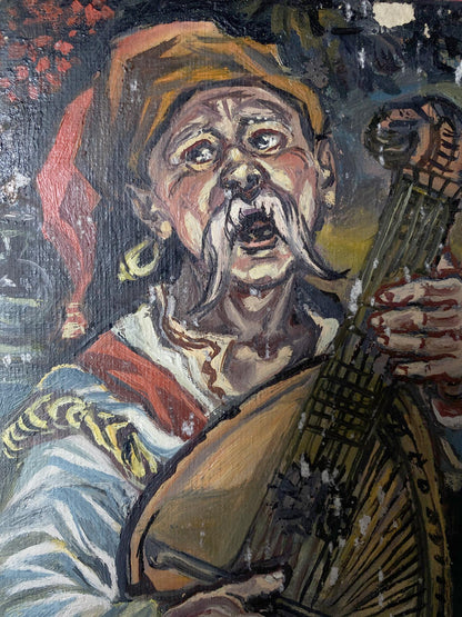 portrait art Cossack