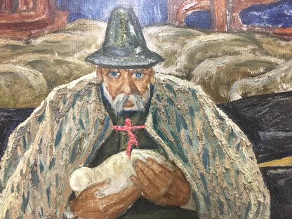 Oil painting Portrait of a man Mikita Vladimir Vasilievich