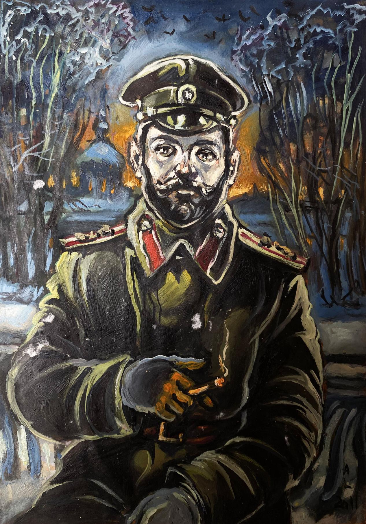 oil portrait of Nicholas II buy