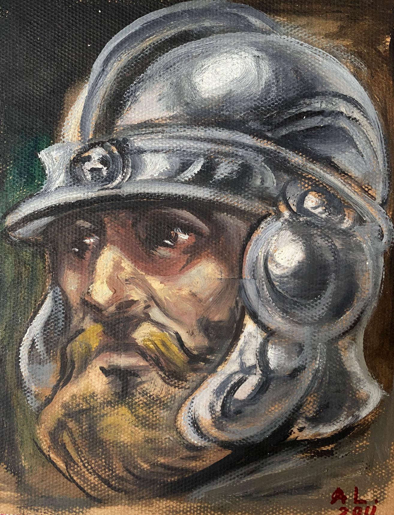 Oil painting Warrior buy