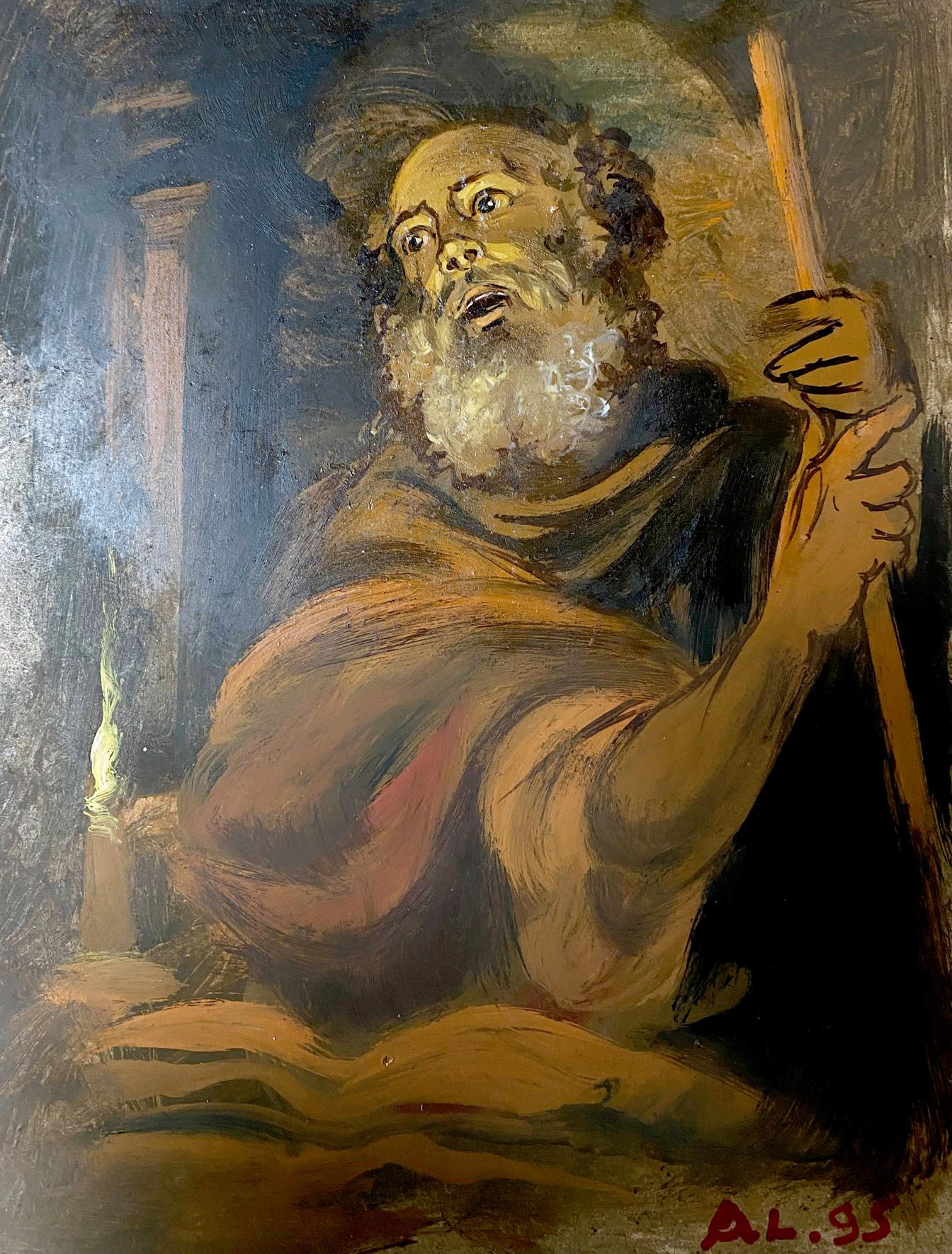 Oil painting Denial of the Apostle Peter buy