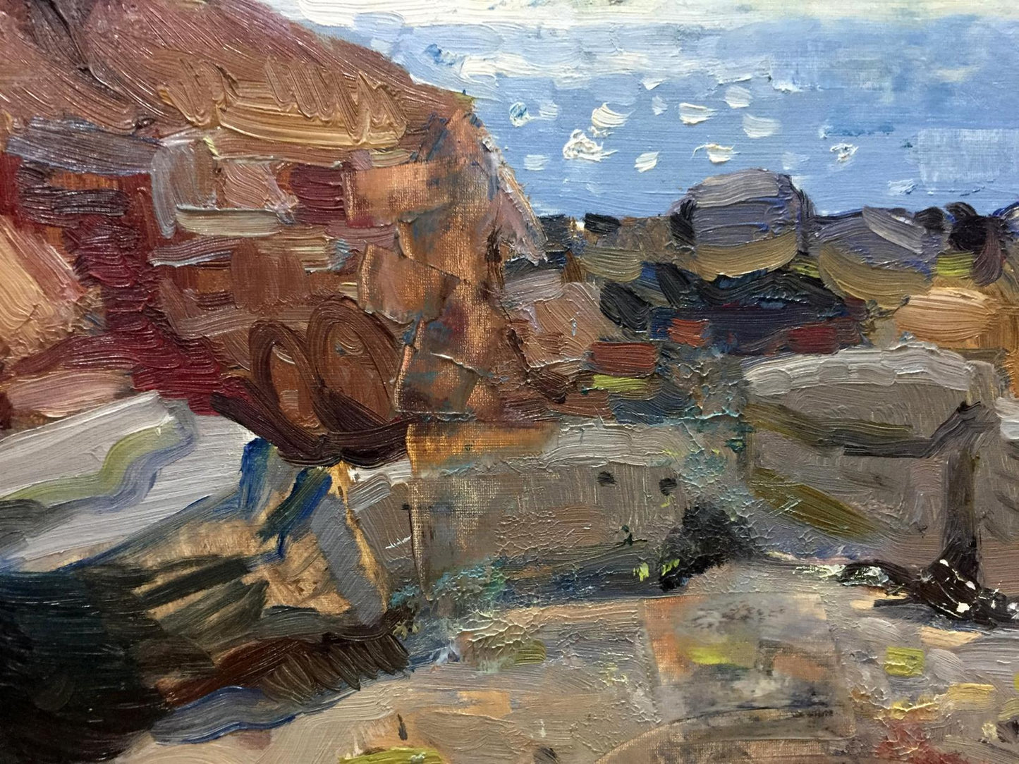 Oil painting Seascape Filippov Z. I.