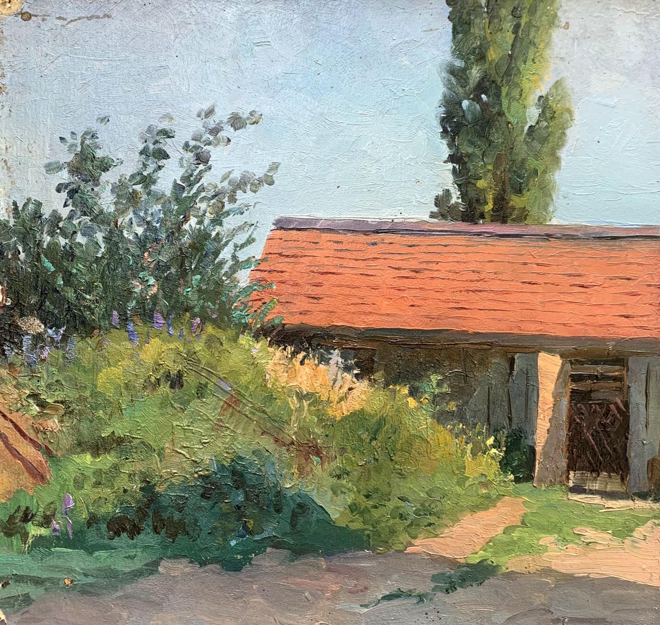 Oil painting Native home A. G. Cherkas