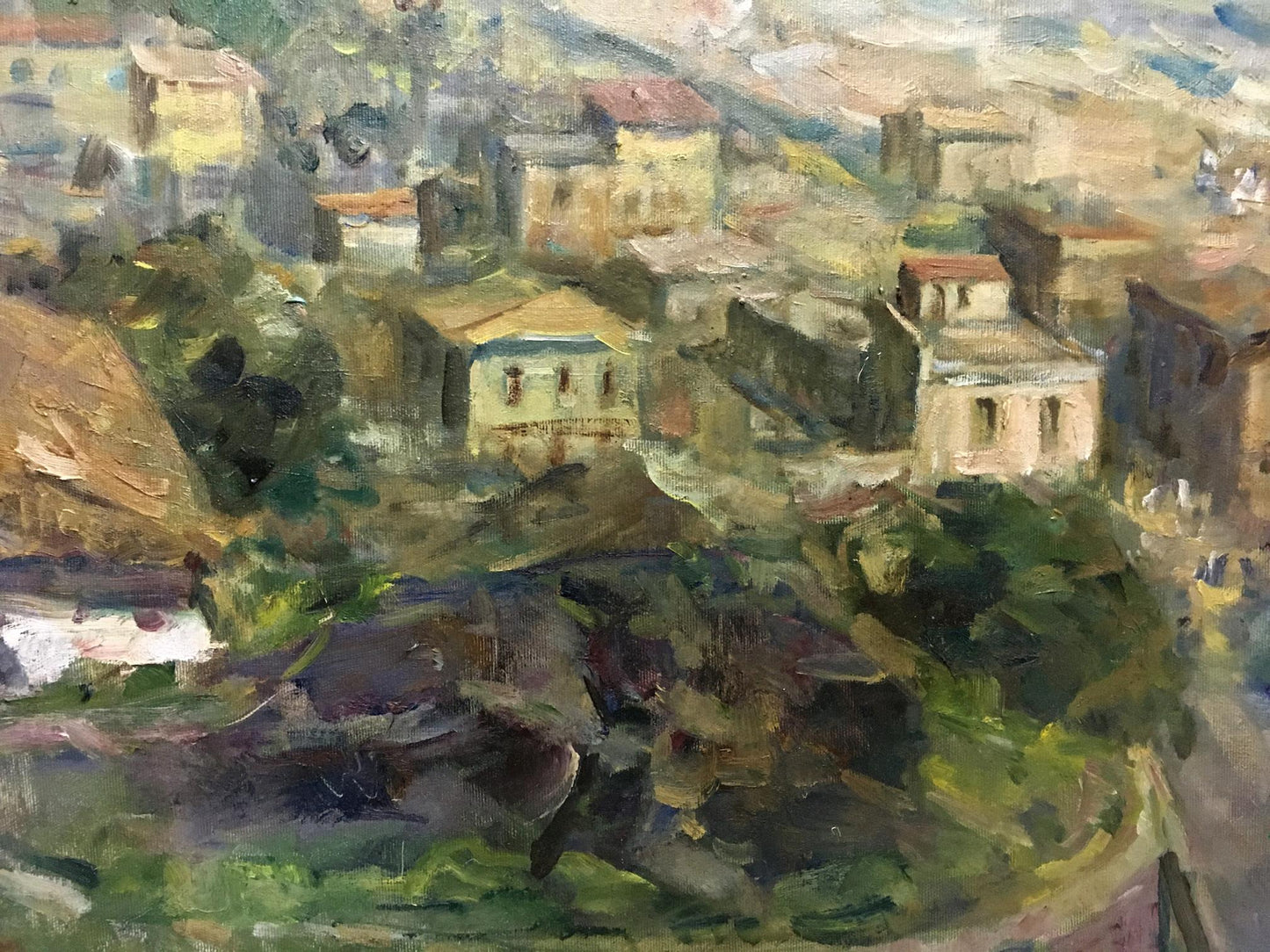 Oil painting City Krylov Konstantin Alekseevich