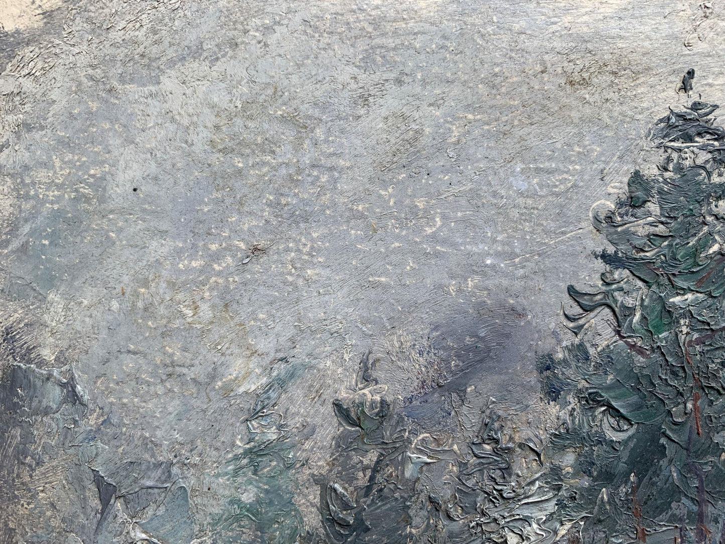 Oil painting Dense forest Igor Zlotnikov