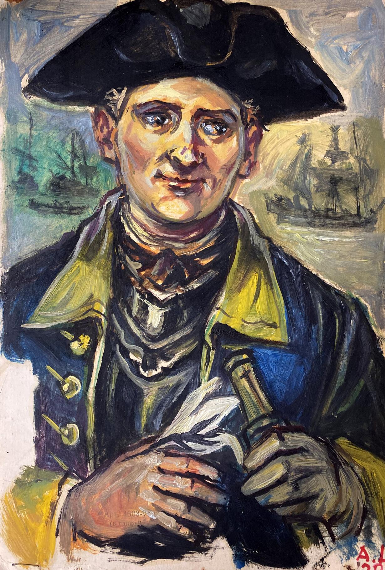 Oil painting Admiral buy