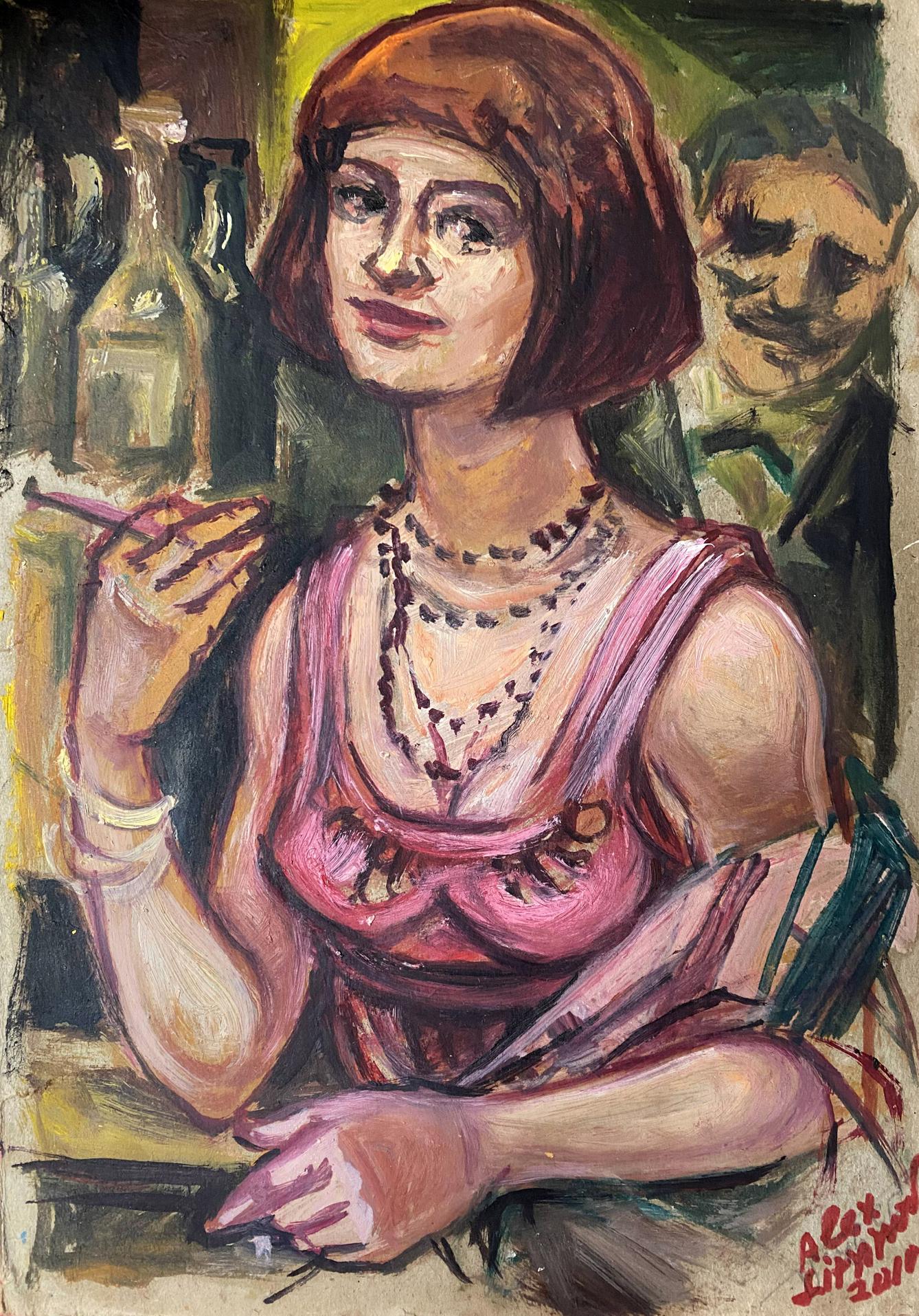 oil painting portrait woman buy