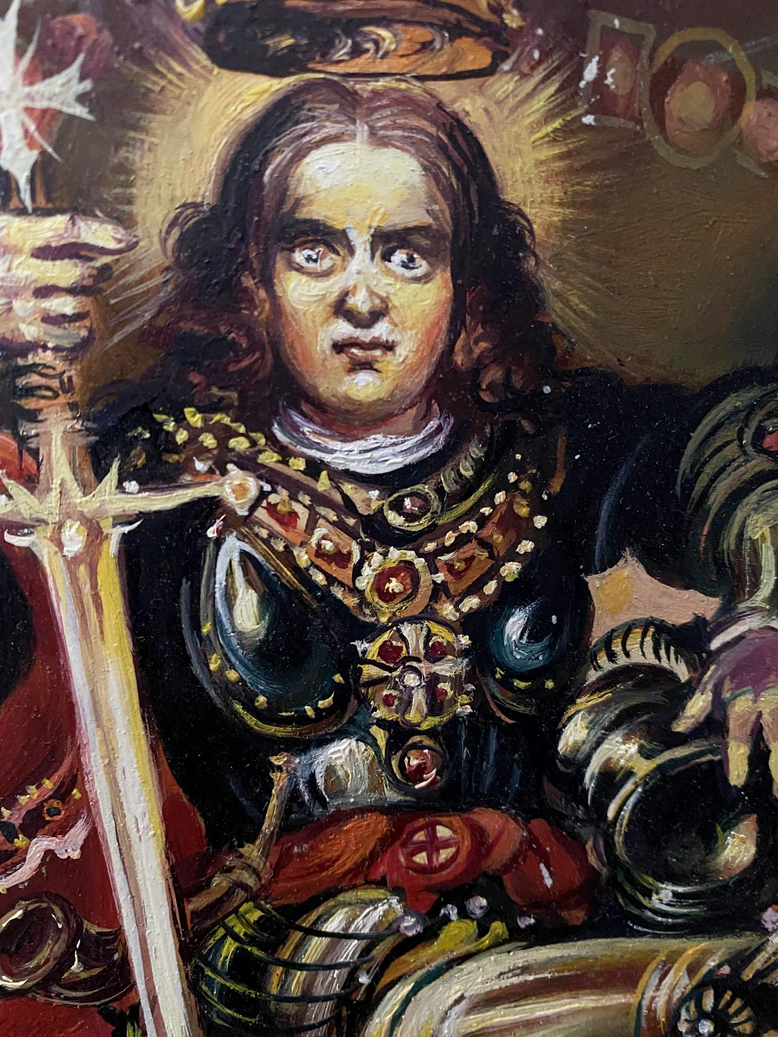 Oil painting George the Victorious