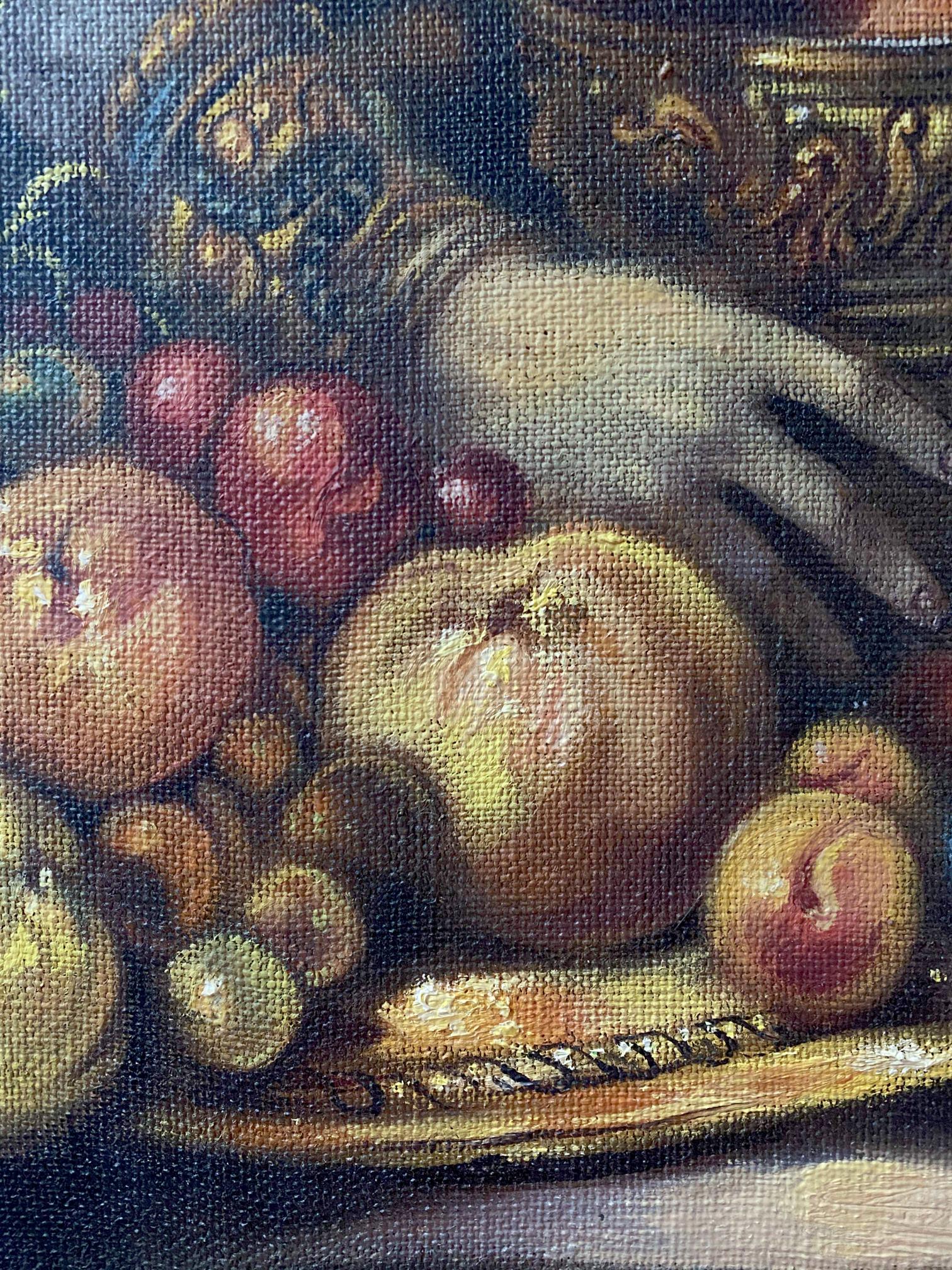 oil still life art