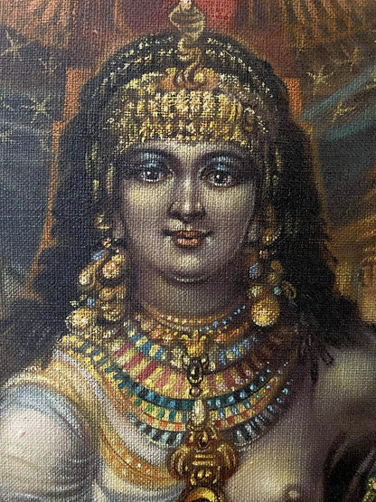 Oil painting Cleopatra Alexander Arkadievich Litvinov