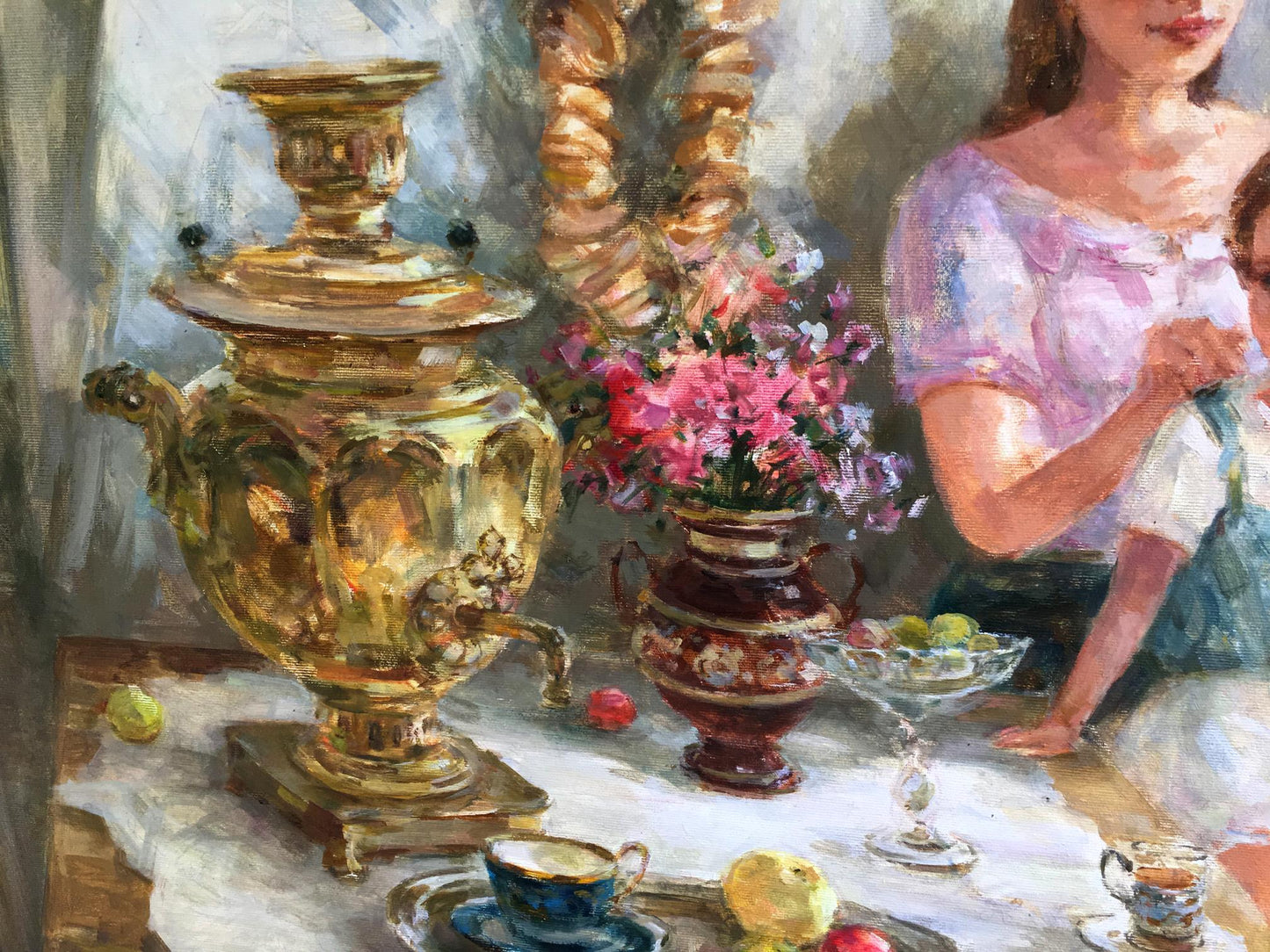 Oil painting Idylls Mikhaylichenko Sergey