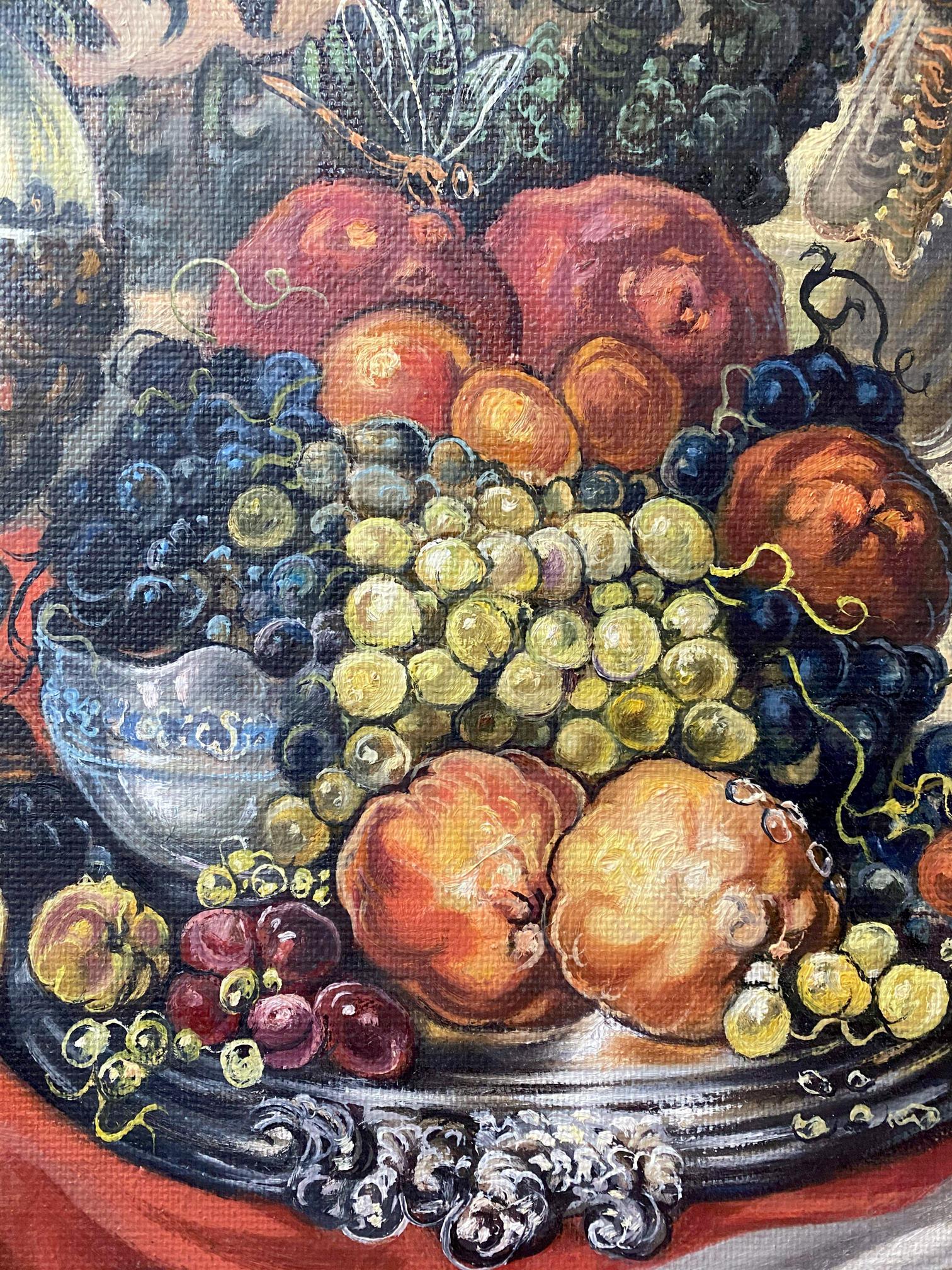 oil fruits painting