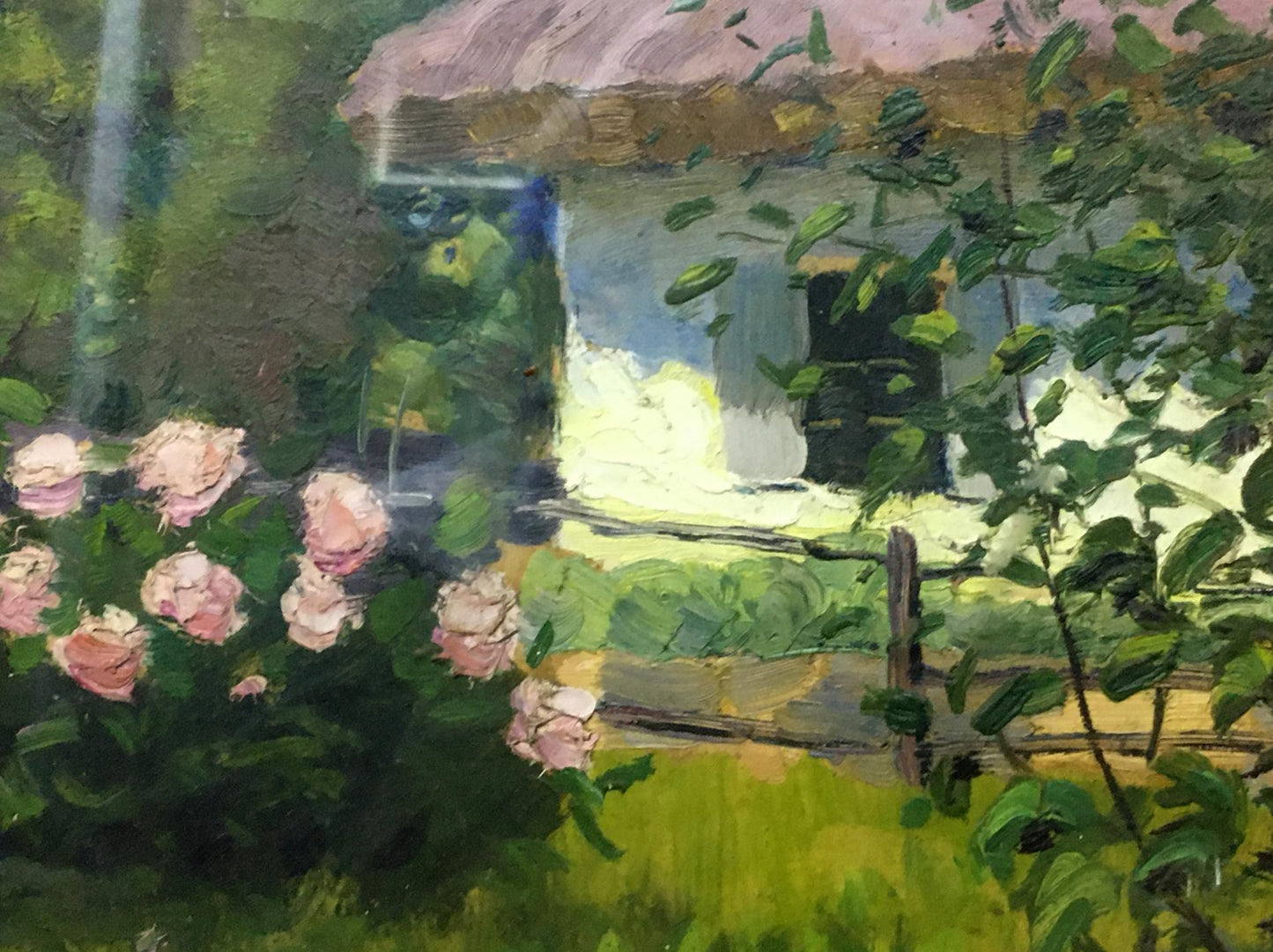 Oil painting Garden Tsyupka Ivan Kirillovich