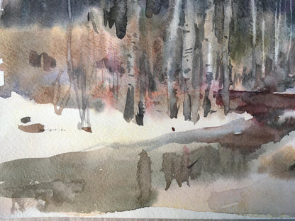 Alexander Arkadievich Litvinov's watercolor masterpiece series "Flight"