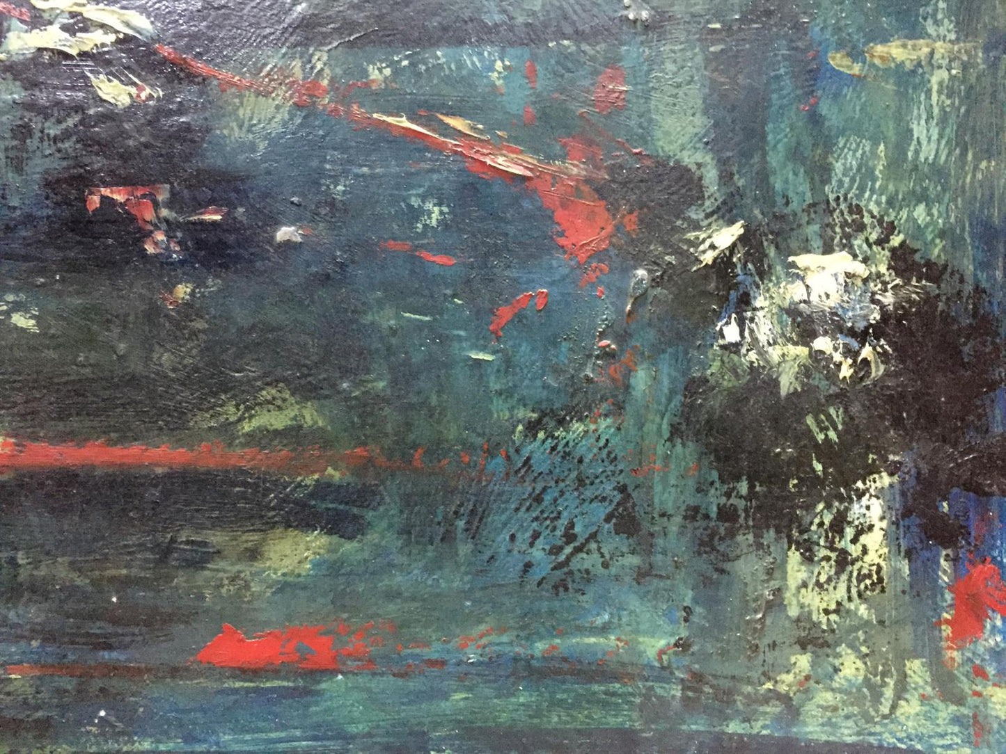 Abstract oil painting Sinbad Travels Vladimir Nikolaevich Miller