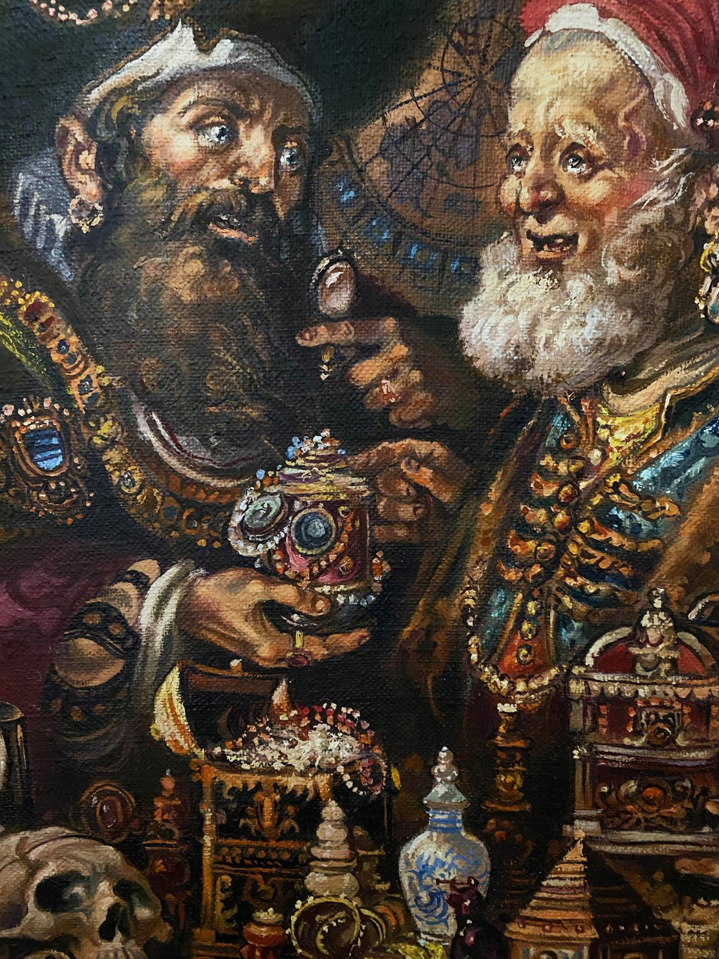 Oil painting Changed Alexander Arkadievich Litvinov