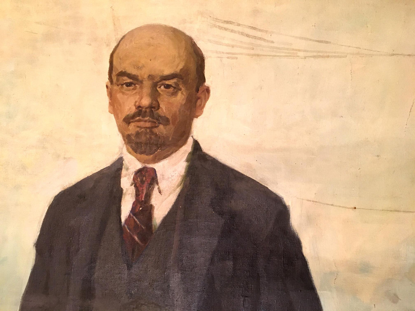 Oil painting Portrait of Lenin Soroka Arkady Vasilievich