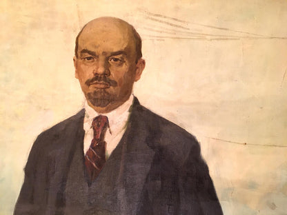 Oil painting Portrait of Lenin Soroka Arkady Vasilievich