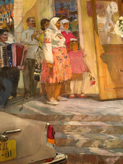 Oil painting Wedding Lizogub Konstantin