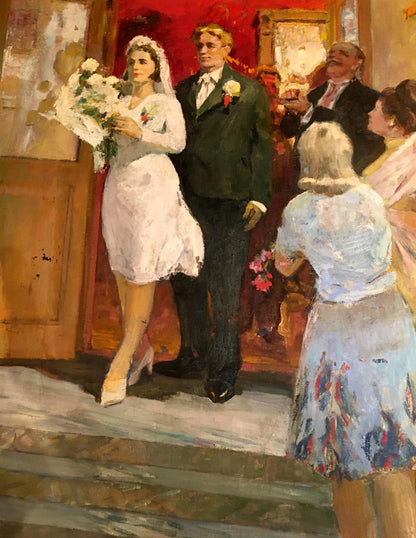 Oil painting Wedding Lizogub Konstantin