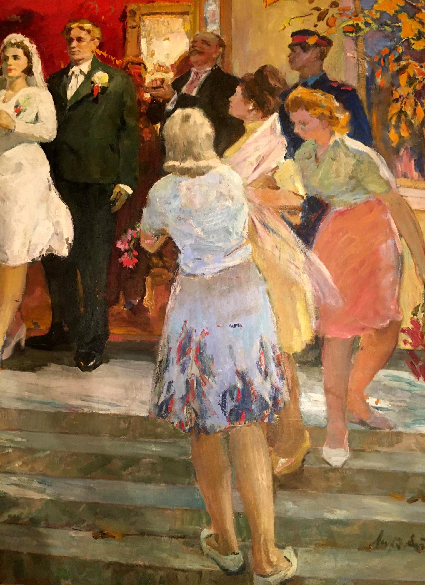 Oil painting Wedding Lizogub Konstantin