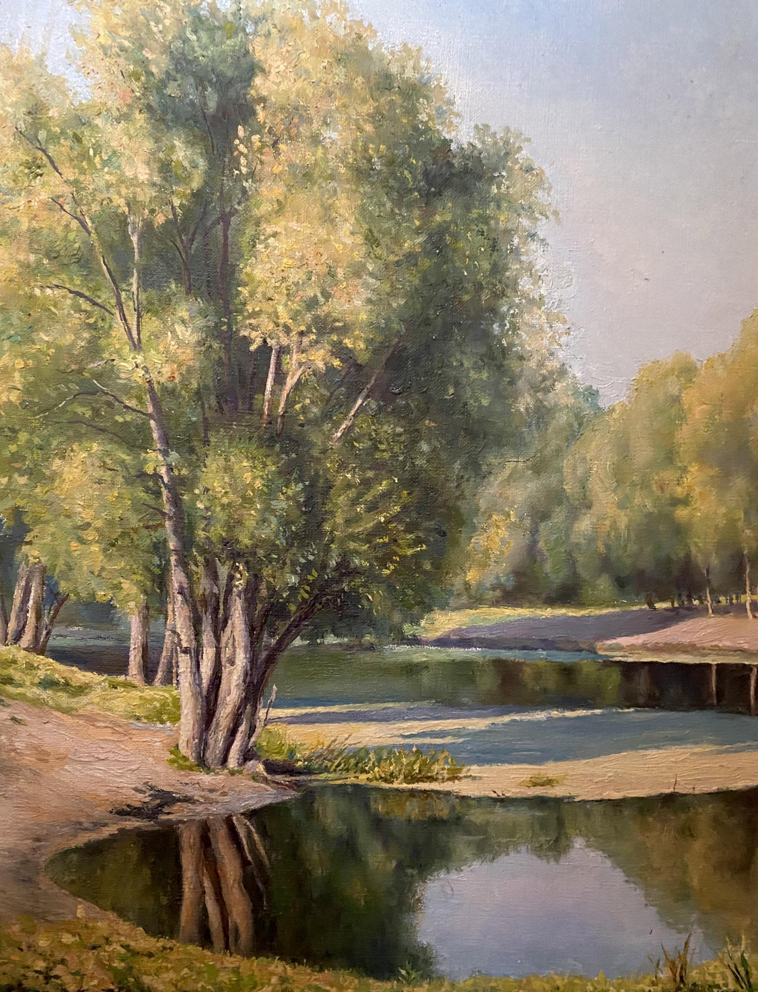 river painting art